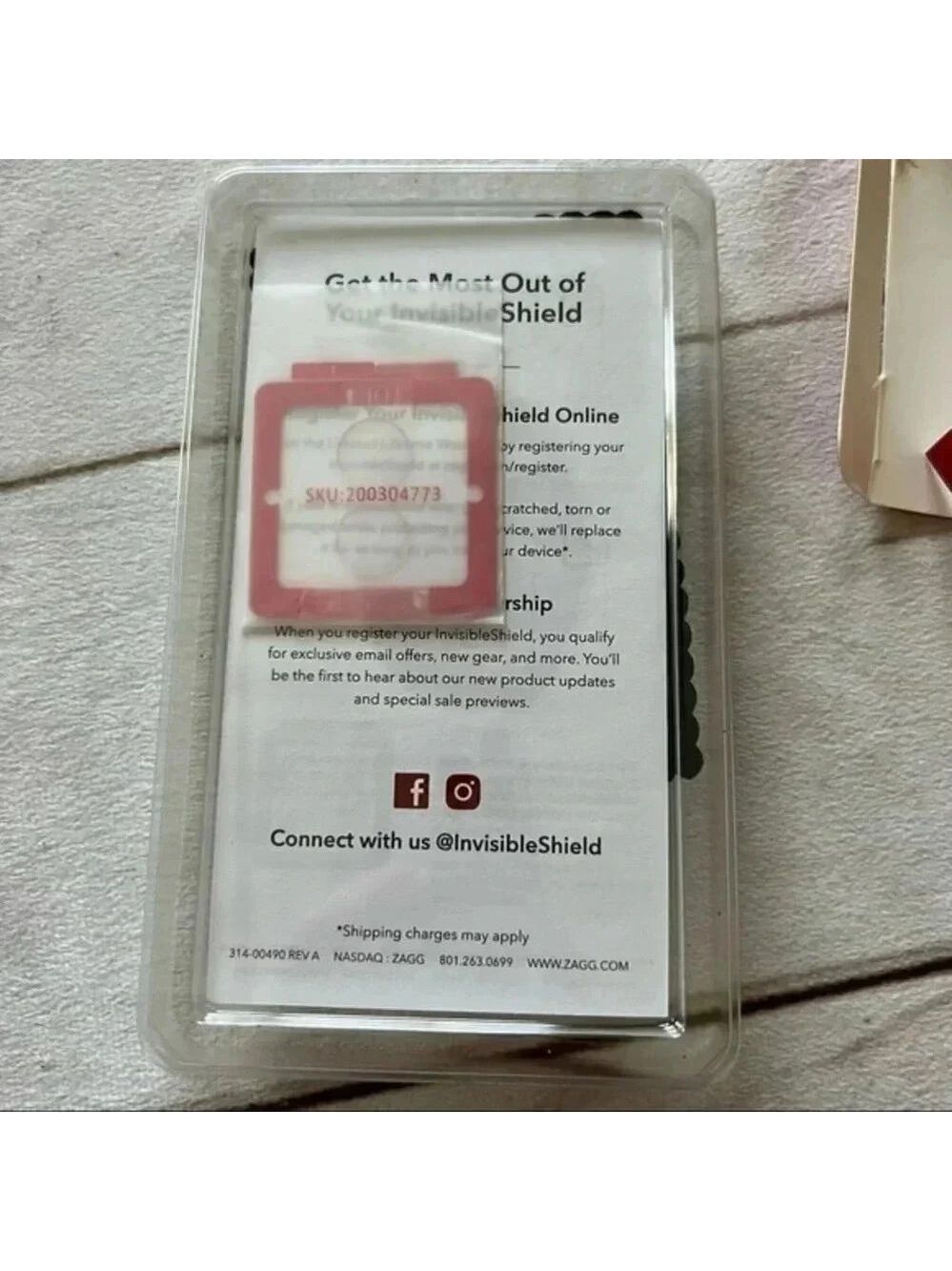 NEW Invisible shield glass fusion hybrid glass camera lens protection. N… - Picture 3 of 5